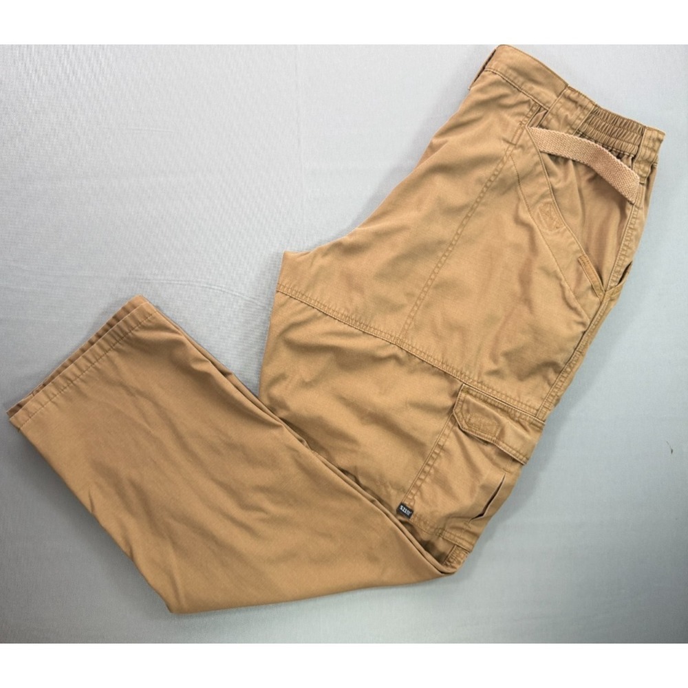5.11 Tactical Mens 40x34 Cargo Pants Tan Coyote Ripstop Work Combat Utility